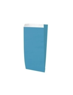 SOBRE PARA REGALO TV 08x13 cm CELULOSA AZUL PAQUETE DE 25