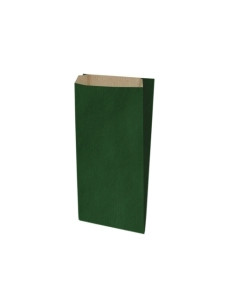 SOBRE PARA REGALO TV 11x18 cm KRAFT VERDE PAQUETE DE 25