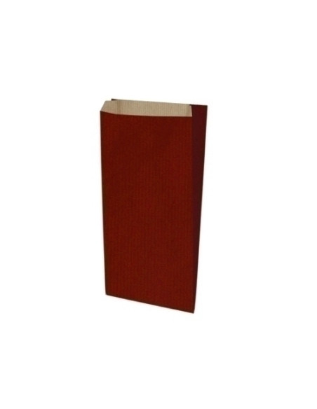 SOBRE PARA REGALO TV 31x507 cm KRAFT GRANATE PAQUETE DE 25