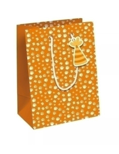 BOLSA de PAPEL CLAIREFONTAINE KRAFT BLANCO MEDIANA 215x102x253cm  SAFARI PACK DE 6