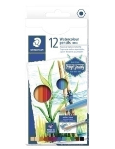 LAPICES ACUARELABLES STAEDTLER DESIGN JOURNEY 146 10C CAJA de 12