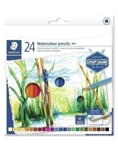 LAPICES ACUARELABLES STAEDTLER DESIGN JOURNEY 146 10C CAJA de 24