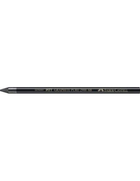 LAPIZ de GRAFITO puro FABER-CASTELL PITT - 6B
