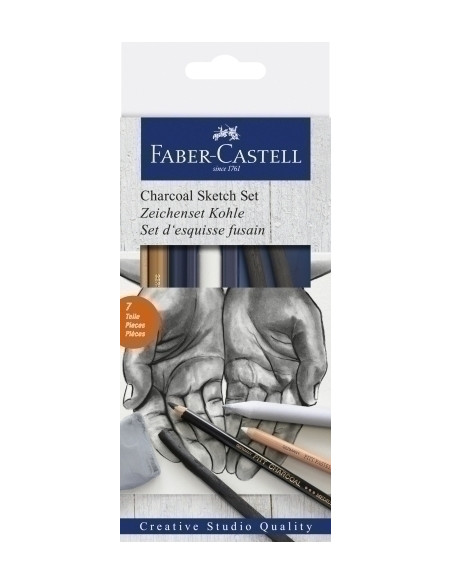 LAPICES  FABER-CASTELL CARBON CREATIVE STUDIO est7