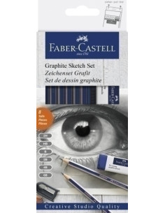 LAPICES  FABER-CASTELL GRAFITO CREATIVE STUDIO est8