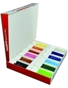 ROTULADOR FIBRA CARIOCA JUMBO CLASSBOX CAJA de 144