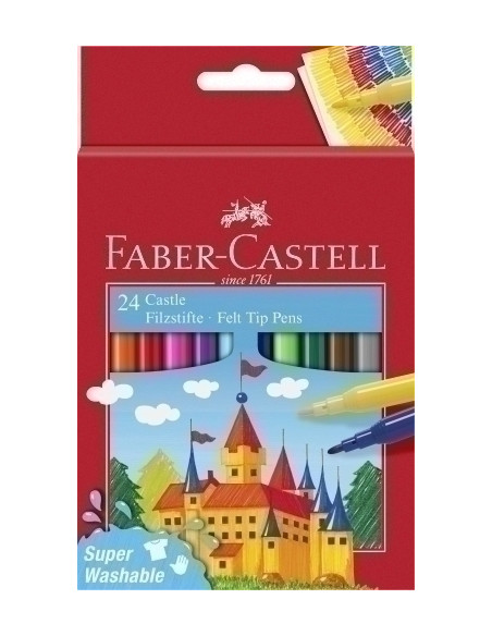 ROTULADOR FABER-CASTELL CAJA de 24