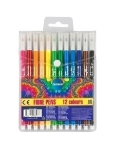 ROTULADOR FIBRA CENTRUM ART ESTUCHE de 12