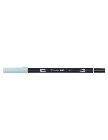 ROTULADOR TOMBOW DOBLE PUNTA PINCEL AZUL CIELO