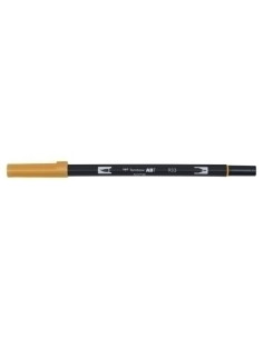 ROTULADOR TOMBOW DOBLE PUNTA PINCEL NARANJA