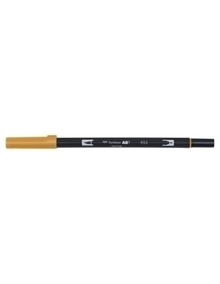 ROTULADOR TOMBOW DOBLE PUNTA PINCEL NARANJA