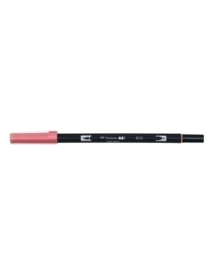 ROTULADOR TOMBOW DOBLE PUNTA PINCEL ROSA PUNCH