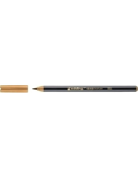 ROTULADOR FIBRA EDDING 1340 BRUSHPEN OCRE
