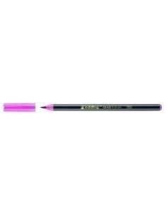 ROTULADOR FIBRA EDDING 1340 BRUSHPEN ROSA