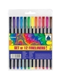 ROLLER GEL CENTRUM FINELINERS 07 BOLSA de 12