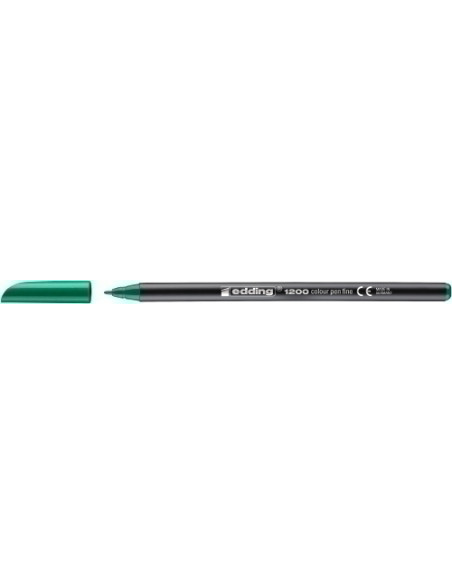 ROTULADOR FIBRA EDDING 1200  VERDE