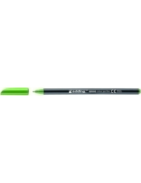 ROTULADOR FIBRA EDDING 1200  VERDE CLARO
