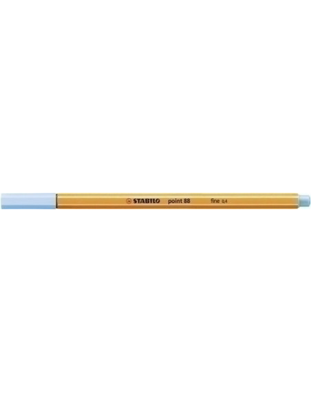 ROTULADOR FIBRA STABILO POINT 88  AZUL HIELO