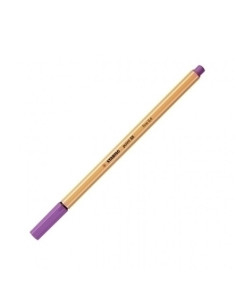 ROTULADOR FIBRA STABILO POINT 88  CIRUELA