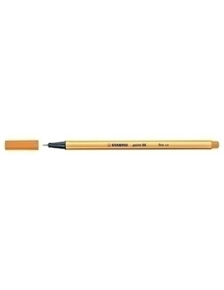 ROTULADOR FIBRA STABILO POINT 88  NARANJA
