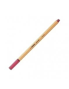 ROTULADOR FIBRA STABILO POINT 88  ROJO FRESA