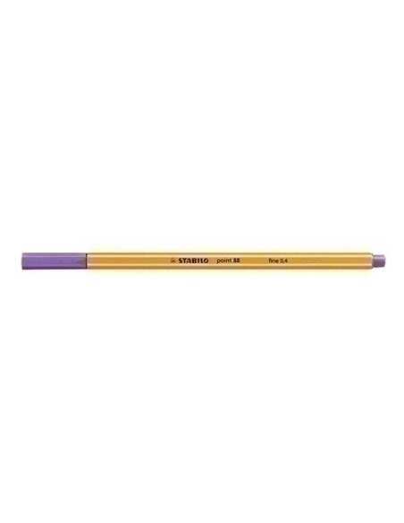 ROTULADOR FIBRA STABILO POINT 88  VIOLETA