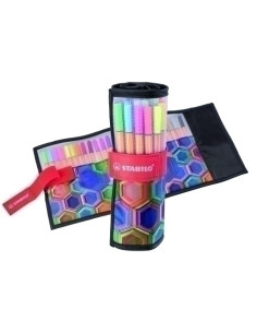 ROTULADOR FIBRA STABILO POINT 88 ARTY SURTIDO ESTUCHE de 25