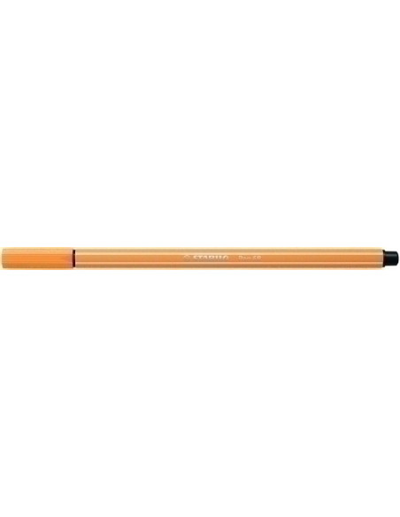 ROTULADOR FIBRA STABILO PEN 68  PAPAYA