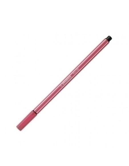 ROTULADOR FIBRA STABILO PEN 68  ROJO FRESA