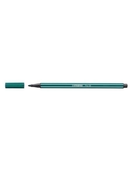 ROTULADOR FIBRA STABILO PEN 68  VERDE TURQUESA