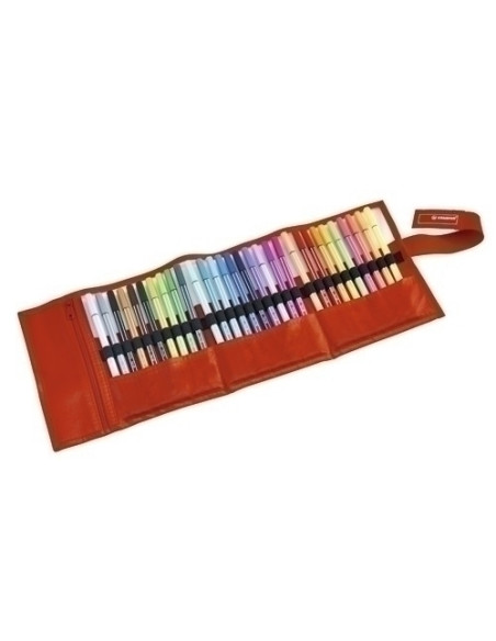 ROTULADOR FIBRA STABILO PEN 68 ESTUCHE de 30 ROLLERSET
