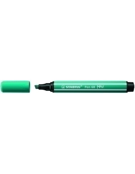ROTULADOR FIBRA STABILO PEN 68 MAX AZUL TURQUESA
