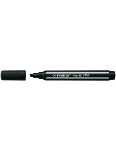 ROTULADOR FIBRA STABILO PEN 68 MAX NEGRO