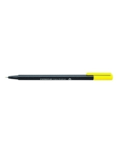 ROTULADOR FIBRA STAEDTLER  334 TRIPLUS FINELINER   AMARILLO