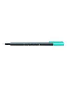 ROTULADOR FIBRA STAEDTLER  334 TRIPLUS FINELINER   AZUL AQUA
