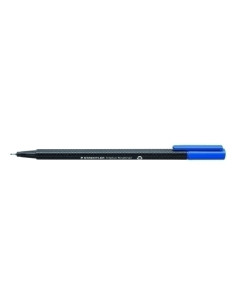 ROTULADOR FIBRA STAEDTLER  334 TRIPLUS FINELINER   CIAN