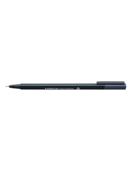ROTULADOR FIBRA STAEDTLER  334 TRIPLUS FINELINER   GRIS