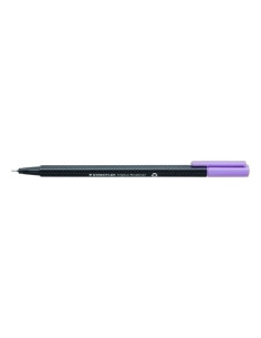 ROTULADOR FIBRA STAEDTLER  334 TRIPLUS FINELINER   LAVANDA