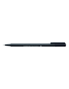 ROTULADOR FIBRA STAEDTLER  334 TRIPLUS FINELINER   NEGRO