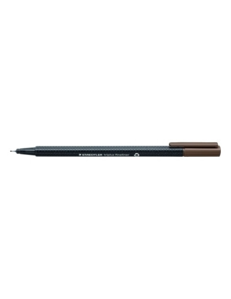 ROTULADOR FIBRA STAEDTLER  334 TRIPLUS FINELINER   SEPIA CALIDO