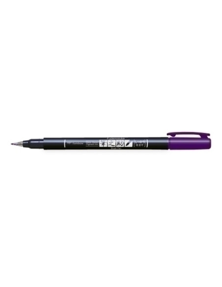 ROTULADOR TOMBOW CALIGRAFIA FUDENOSUKE PUNTA DURA VIOLETA