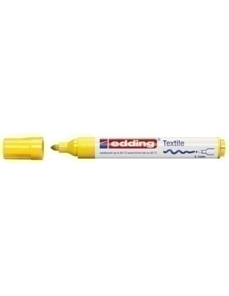 MARCADOR TEXTIL EDDING 4500  AMARILLO