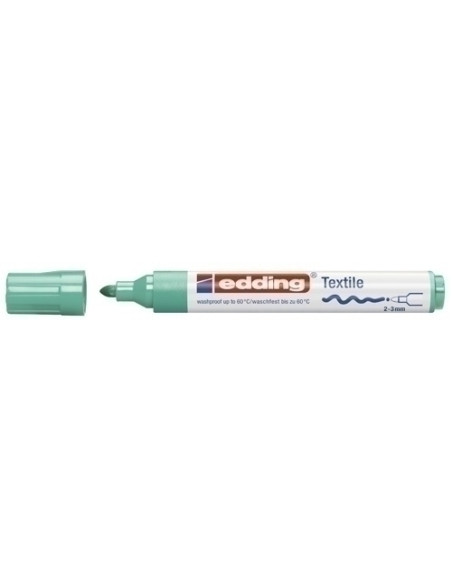 MARCADOR TEXTIL EDDING 4500  VERDE PALIDO