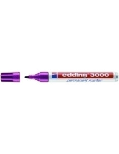 MARCADOR PERMANENTE EDDING 3000 CONICO  MAGENTA