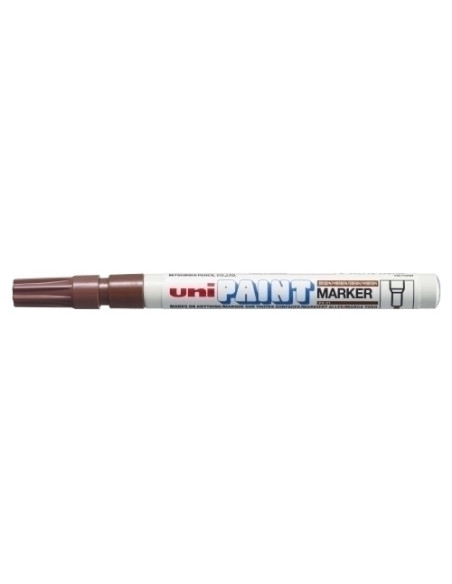 MARCADOR TOPACA PERM UNI-BALL PAINT MARKER 08 PX-21  MARRON