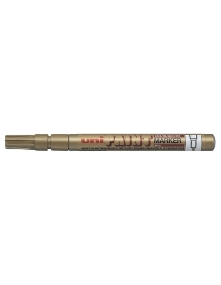 MARCADOR TOPACA PERM UNI-BALL PAINT MARKER 08 PX-21  ORO