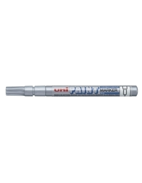 MARCADOR TOPACA PERM UNI-BALL PAINT MARKER 08 PX-21  PLATA