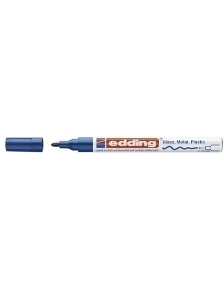 MARCADOR TOPACA PERM EDDING  751 CONICO AZUL