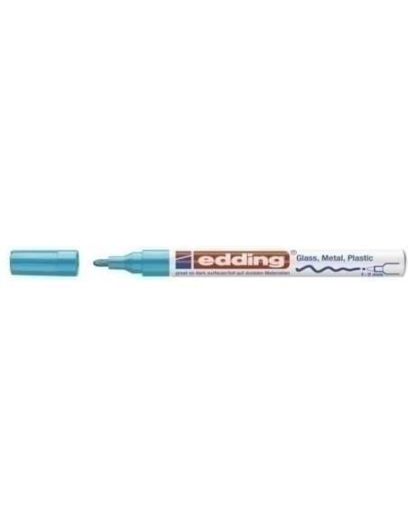 MARCADOR TOPACA PERM EDDING  751 CONICO AZUL CLARO