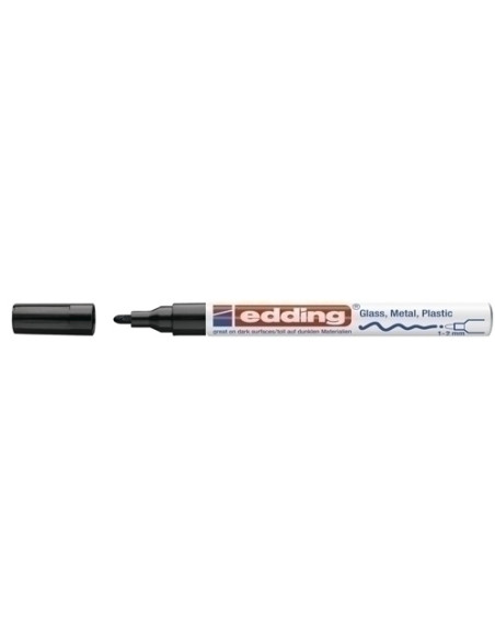 MARCADOR TOPACA PERM EDDING  751 CONICO NEGRO